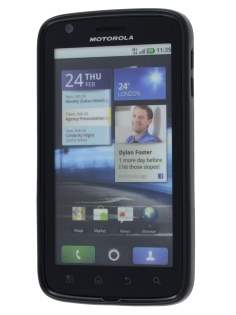 COCASES Dual-Design Case for Motorola ATRIX - Black/Grey