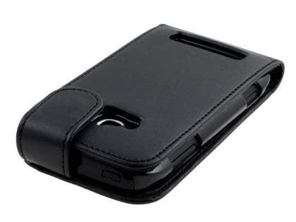 Nokia Lumia 710 Synthetic Leather Flip Case - Black