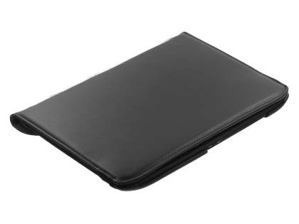 Premium Slim Synthetic Leather Swivel Flip Case for Motorola XOOM 2 10.1 - Black