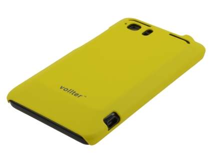 Vollter HTC Velocity 4G Ultra Slim Rubberised Case - Canary Yellow