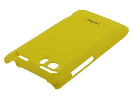 Vollter HTC Velocity 4G Ultra Slim Rubberised Case - Canary Yellow
