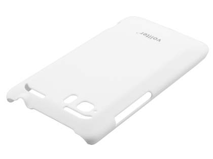 Vollter HTC Velocity 4G Ultra Slim Rubberised Case - Pearl White