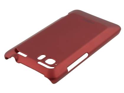 Vollter HTC Velocity 4G Ultra Slim Rubberised Case - Burgundy Red