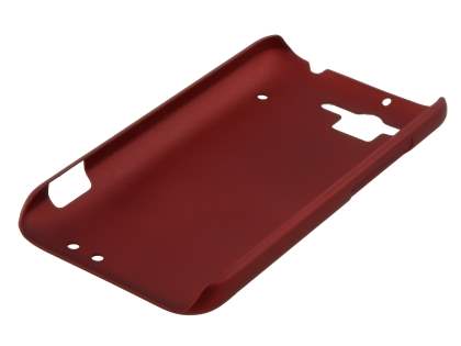 Vollter HTC Rhyme Ultra Slim Rubberised Case - Burgundy Red