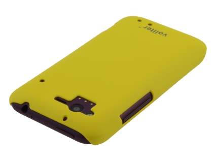 Vollter HTC Rhyme Ultra Slim Rubberised Case - Canary Yellow