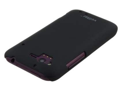 Vollter HTC Rhyme Ultra Slim Rubberised Case - Classic Black