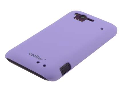 Vollter HTC Rhyme Ultra Slim Rubberised Case - Light Purple