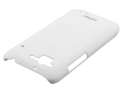 Vollter HTC Rhyme Ultra Slim Rubberised Case - Pearl White