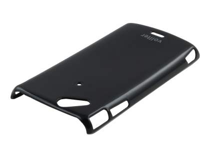 Vollter Ultra Slim Glossy Case for Sony Ericsson XPERIA Arc/Arc S - Classic Black