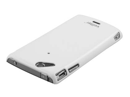 Vollter Ultra Slim Glossy Case for Sony Ericsson XPERIA Arc/Arc S - Pearl White