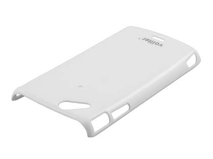Vollter Ultra Slim Glossy Case for Sony Ericsson XPERIA Arc/Arc S - Pearl White