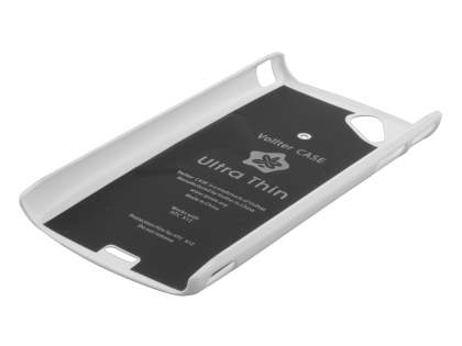 Vollter Ultra Slim Glossy Case for Sony Ericsson XPERIA Arc/Arc S - Pearl White