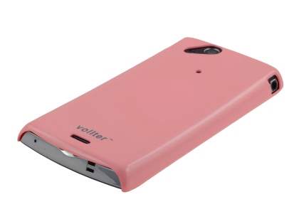 Vollter Ultra Slim Glossy Case for Sony Ericsson XPERIA Arc/Arc S - Baby Pink