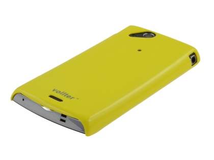 Vollter Ultra Slim Glossy Case for Sony Ericsson XPERIA Arc/Arc S - Canary Yellow
