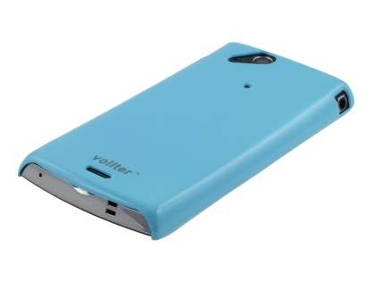 Vollter Ultra Slim Glossy Case for Sony Ericsson XPERIA Arc/Arc S - Sky Blue
