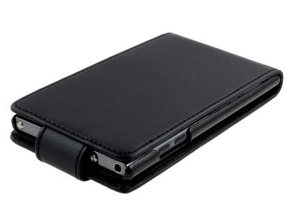 LG Prada 3.0 Synthetic Leather Flip Case - Classic Black