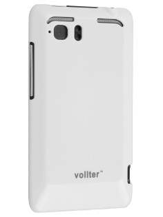 Vollter Ultra Slim Glossy Case for HTC Velocity 4G - Pearl White