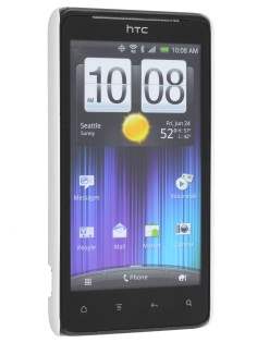 Vollter Ultra Slim Glossy Case for HTC Velocity 4G - Pearl White