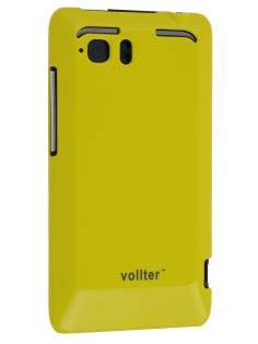 Vollter Ultra Slim Glossy Case for HTC Velocity 4G - Canary Yellow