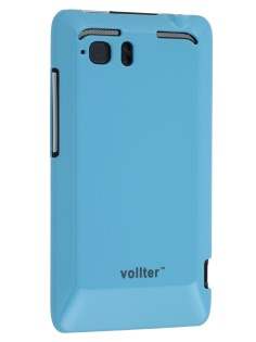 Vollter Ultra Slim Glossy Case for HTC Velocity 4G - Sky Blue