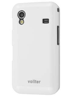 Vollter Ultra Slim Glossy Case for Samsung Galaxy Ace S5830 - Pearl White