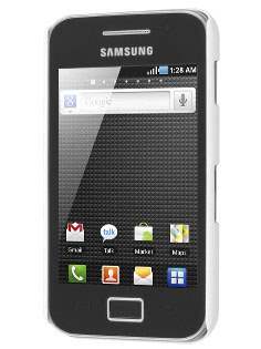 Vollter Ultra Slim Glossy Case for Samsung Galaxy Ace S5830 - Pearl White