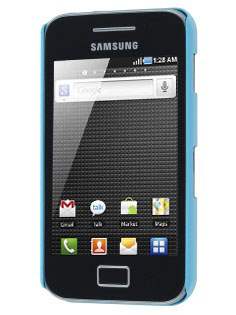 Vollter Ultra Slim Glossy Case for Samsung Galaxy Ace S5830 - Sky Blue