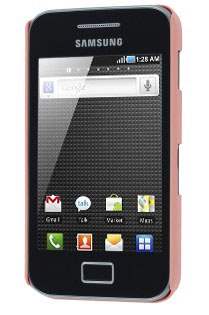 Vollter Ultra Slim Glossy Case for Samsung Galaxy Ace S5830 - Baby Pink