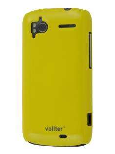 Vollter Ultra Slim Glossy Case for HTC Sensation - Canary Yellow