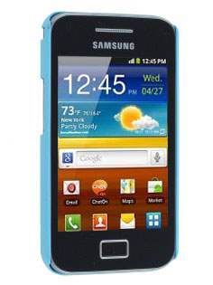 Vollter Samsung Galaxy Ace S5830 Ultra Slim Rubberised Case - Sky Blue