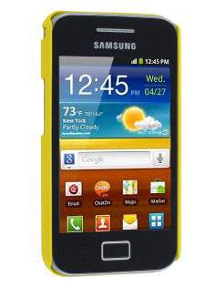 Vollter Samsung Galaxy Ace S5830 Ultra Slim Rubberised Case - Canary Yellow