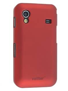 Vollter Samsung Galaxy Ace S5830 Ultra Slim Rubberised Case - Red