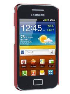 Vollter Samsung Galaxy Ace S5830 Ultra Slim Rubberised Case - Red