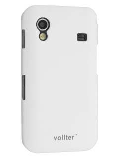 Vollter Samsung Galaxy Ace S5830 Ultra Slim Rubberised Case - Pearl White