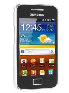 Vollter Samsung Galaxy Ace S5830 Ultra Slim Rubberised Case - Pearl White