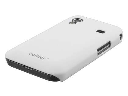 Vollter Samsung Galaxy Ace S5830 Ultra Slim Rubberised Case - Pearl White