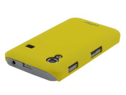 Vollter Samsung Galaxy Ace S5830 Ultra Slim Rubberised Case - Canary Yellow