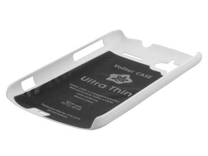 Vollter Ultra Slim Glossy Case for HTC Sensation - Pearl White
