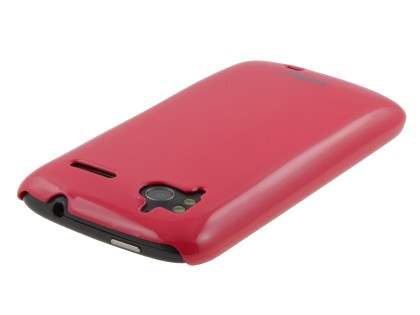 Vollter Ultra Slim Glossy Case for HTC Sensation - Amaranth Red