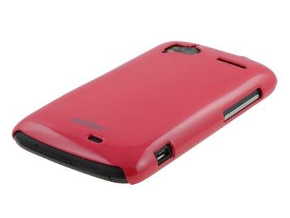 Vollter Ultra Slim Glossy Case for HTC Sensation - Amaranth Red