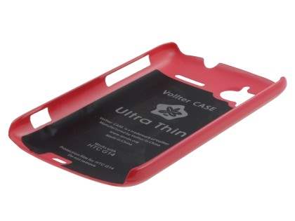 Vollter Ultra Slim Glossy Case for HTC Sensation - Amaranth Red