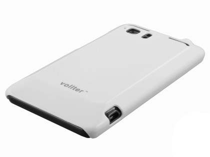 Vollter Ultra Slim Glossy Case for HTC Velocity 4G - Pearl White