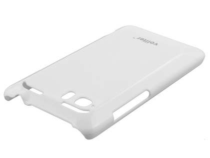 Vollter Ultra Slim Glossy Case for HTC Velocity 4G - Pearl White