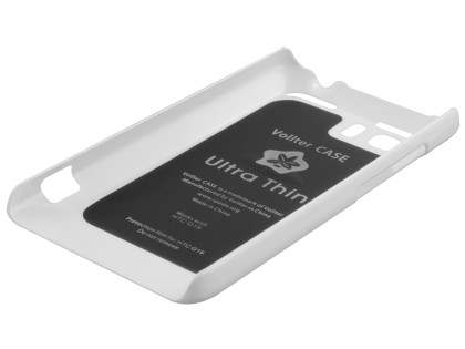 Vollter Ultra Slim Glossy Case for HTC Velocity 4G - Pearl White