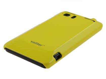 Vollter Ultra Slim Glossy Case for HTC Velocity 4G - Canary Yellow