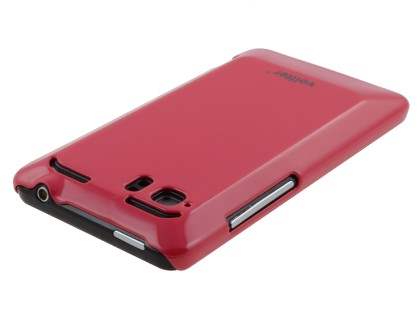 Vollter Ultra Slim Glossy Case for HTC Velocity 4G - Amaranth Red