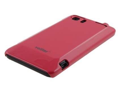 Vollter Ultra Slim Glossy Case for HTC Velocity 4G - Amaranth Red