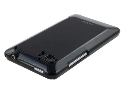 Vollter Ultra Slim Glossy Case for HTC Velocity 4G - Classic Black