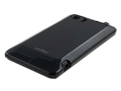 Vollter Ultra Slim Glossy Case for HTC Velocity 4G - Classic Black