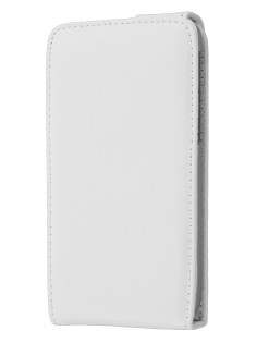 Samsung I9210T Galaxy S II 4G Genuine Leather Flip Case - White